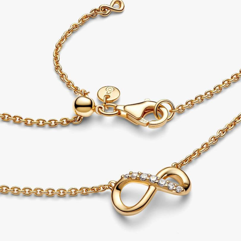 Sparkling Infinity Collier Pandora Necklace