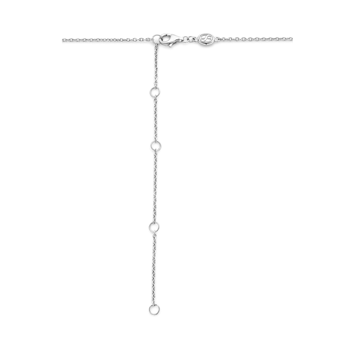 TISENTO GOLD ON SIL INTERLOCKING RINGS PENDANT