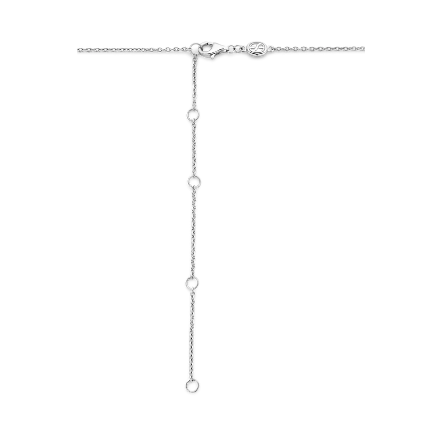 TISENTO GOLD ON SIL INTERLOCKING RINGS PENDANT