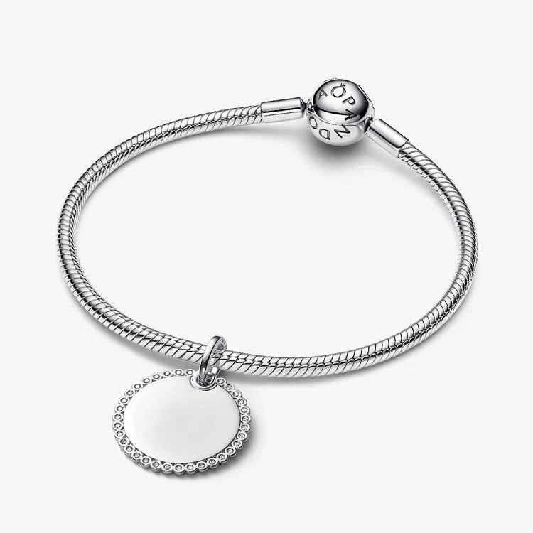 Pandora Engntravable Round Tag Penda