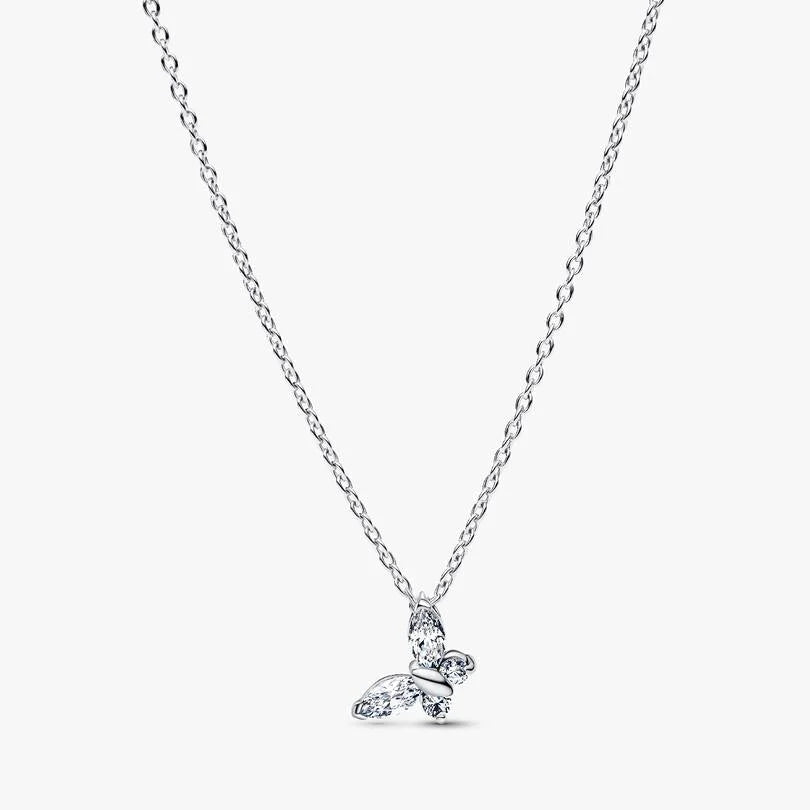 Pandora Butterfly Pendant Necklace