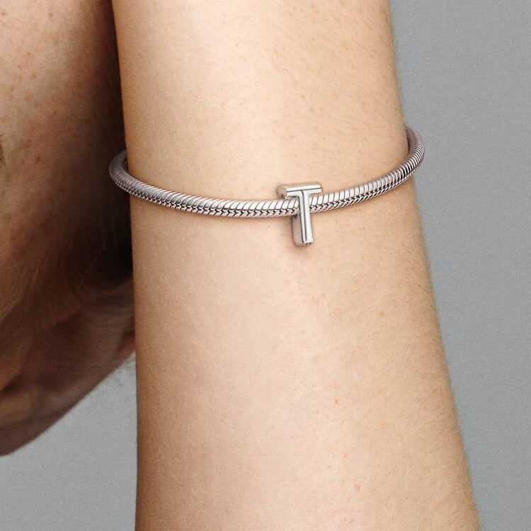 Letter T Alphabet Pandora Charm