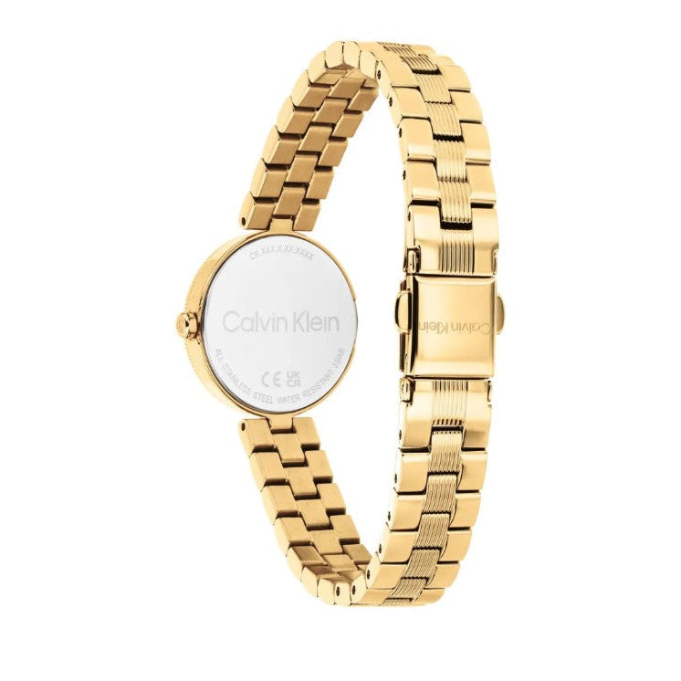 Calvin Klein Gold Ladies Stainless Steel Watch
