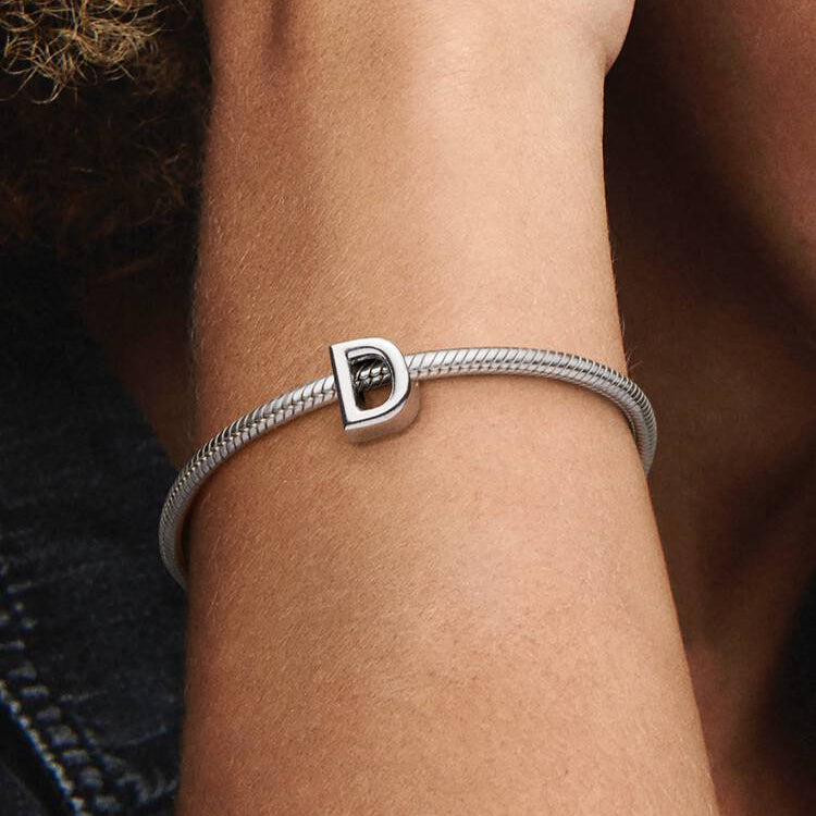 Letter D Alphabet Pandora Charm