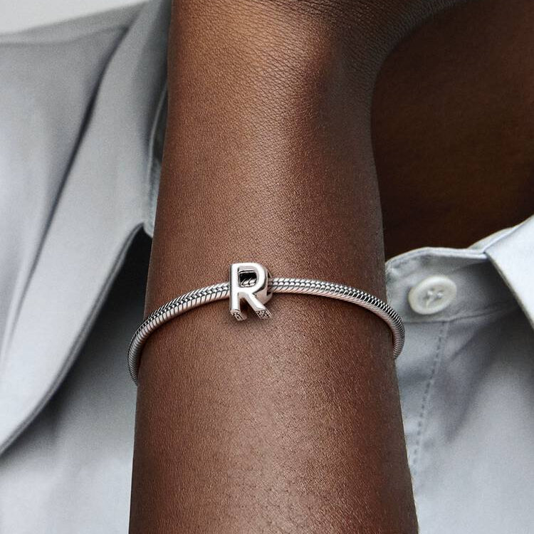 Letter R Alphabet Pandora Charm