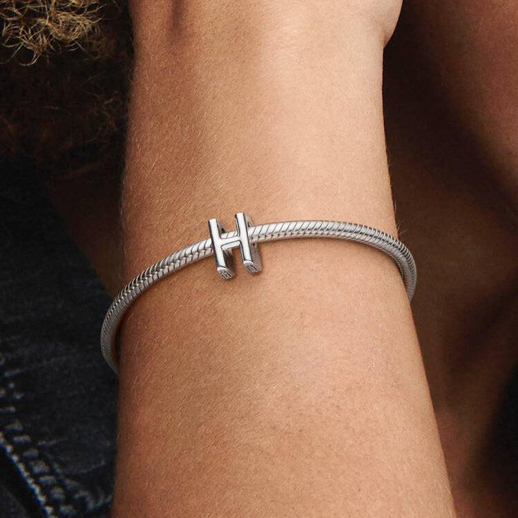 Letter H Alphabet Pandora Charm