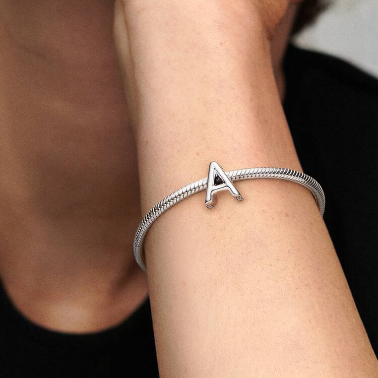 Letter A Alphabet Pandora Charm