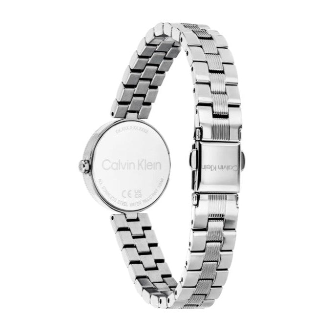 Calvin Klein Green Dial Ladies Stainless Steel Watch