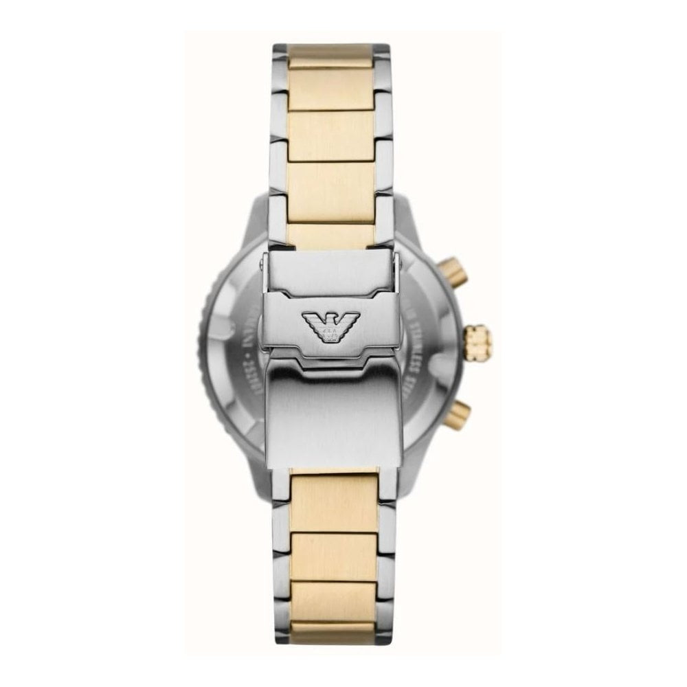 43mm, Blue Dial, Gents Two-Tone Stainless Steel Watch