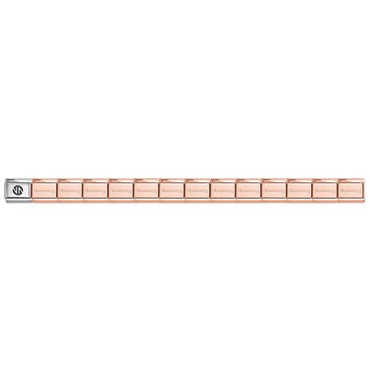 Composable Classic Rosegold Stainless Steel Base Nomination Bracelet