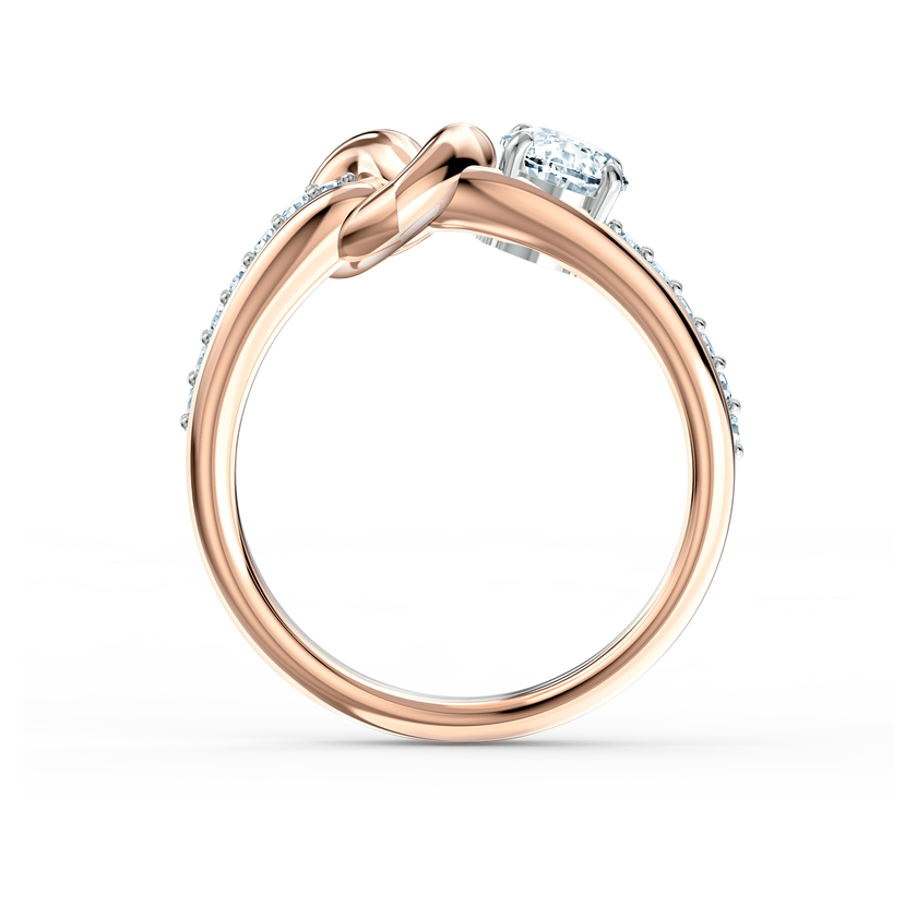 SWAROVSKI LIFELONG HEART RING RHS/ROS