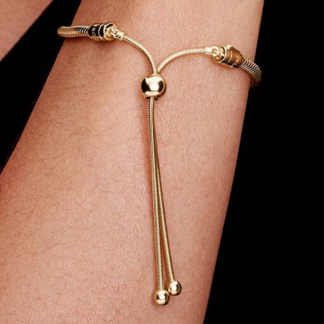 Snake Chain Slider Bracelet