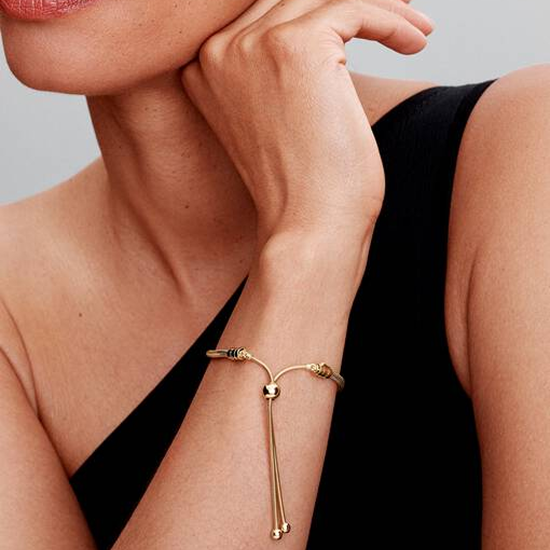 Snake Chain Slider Bracelet