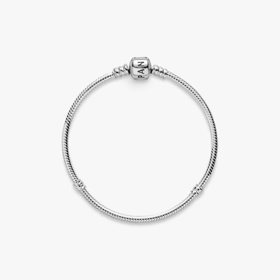 Barrel Clasp Snake Chain Bracelet