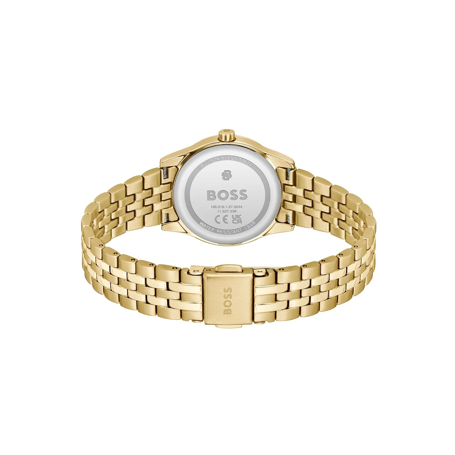 BOSS GRACEFUL MINA LADIES GOLD STAINLESS STEEL WATCH