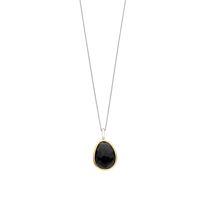 TISENTO OVAL BLACK CZ PENDANT