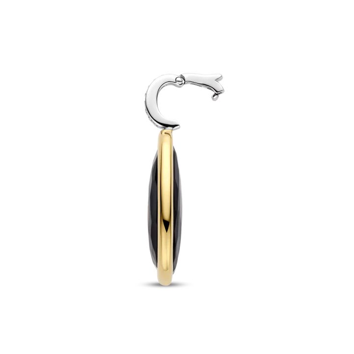 TISENTO OVAL BLACK CZ PENDANT
