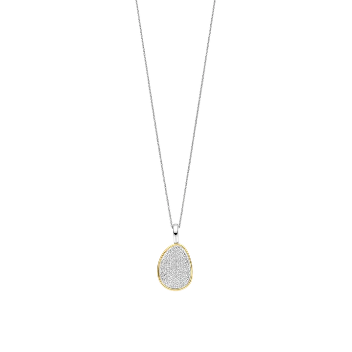 TISENTO PEAR SHAPED CZ PENDANT