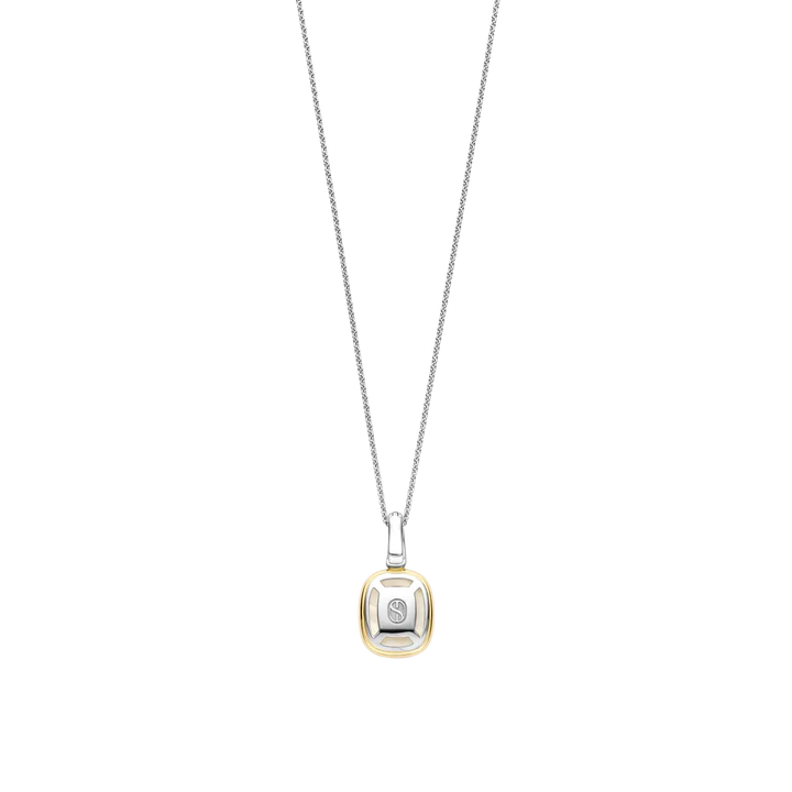 TISENTO MOTHER OF PEARL CZ PENDANT