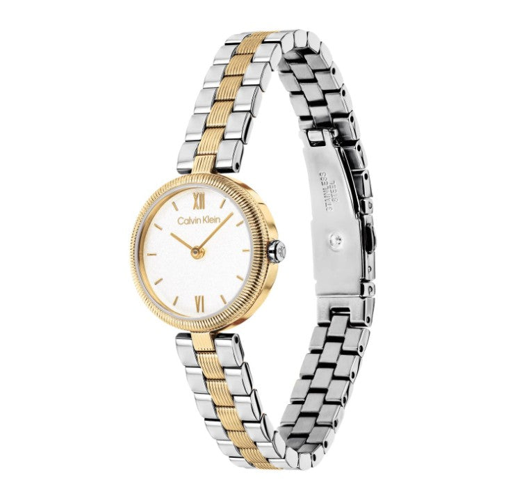 Calvin Klein Two-Toned Ladies Stainless Steel Watch