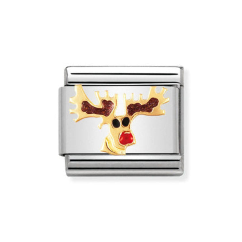Composable Link, Rudolph Reindeer Charm