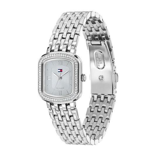 Tommy Hilfiger Zirconia Bezel Ladies Stainless Steel Watch