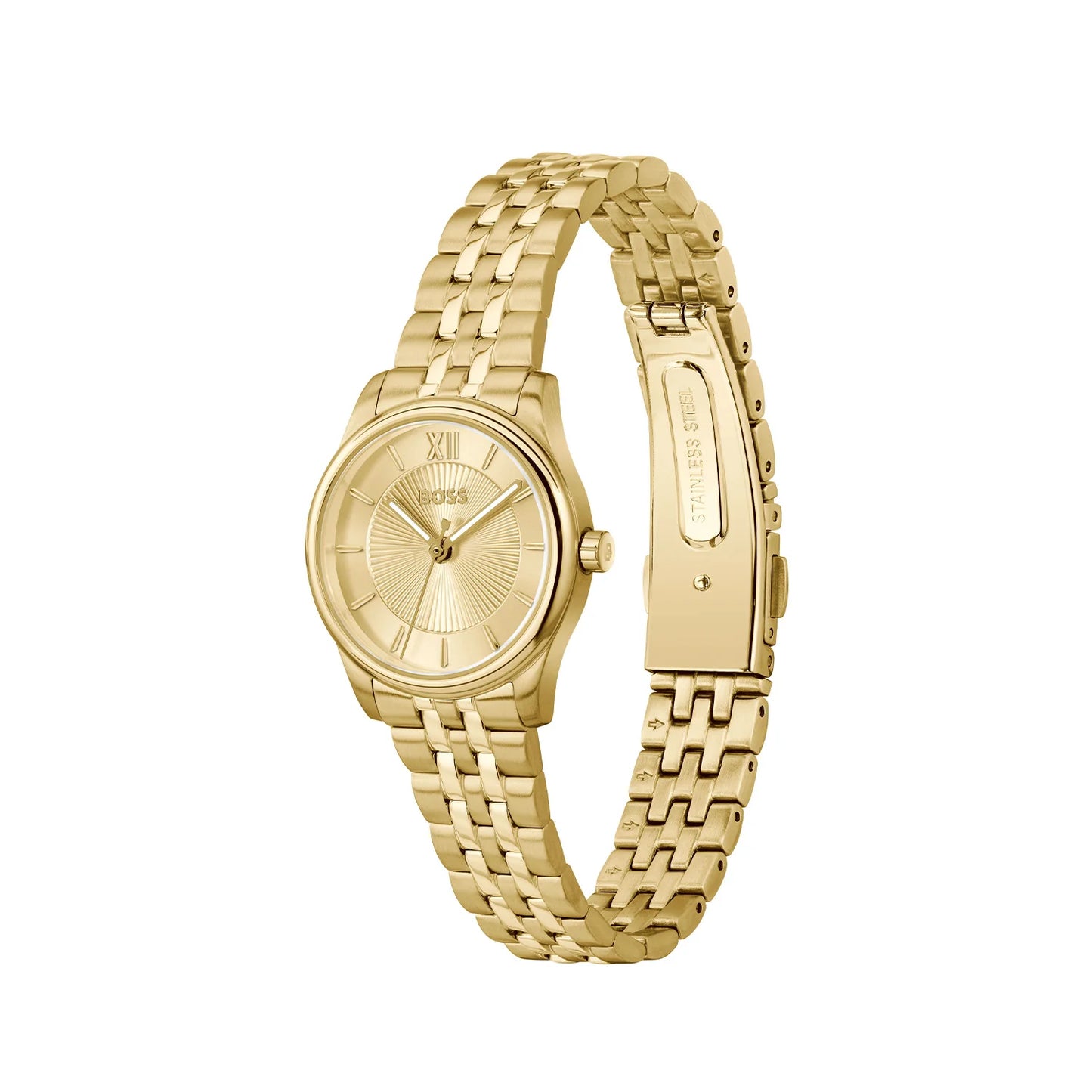 BOSS GRACEFUL MINA LADIES GOLD STAINLESS STEEL WATCH