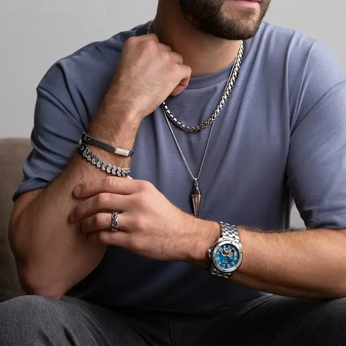 Marc Anthony Series A Marine Star Gents Stainless Steel Watch