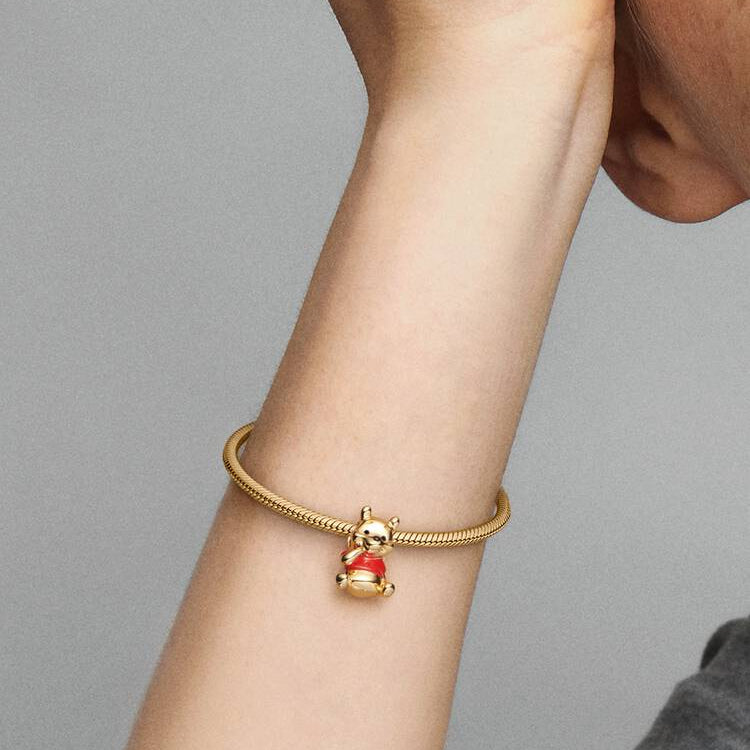 Disney Winnie the Pooh Bear Pandora Charm