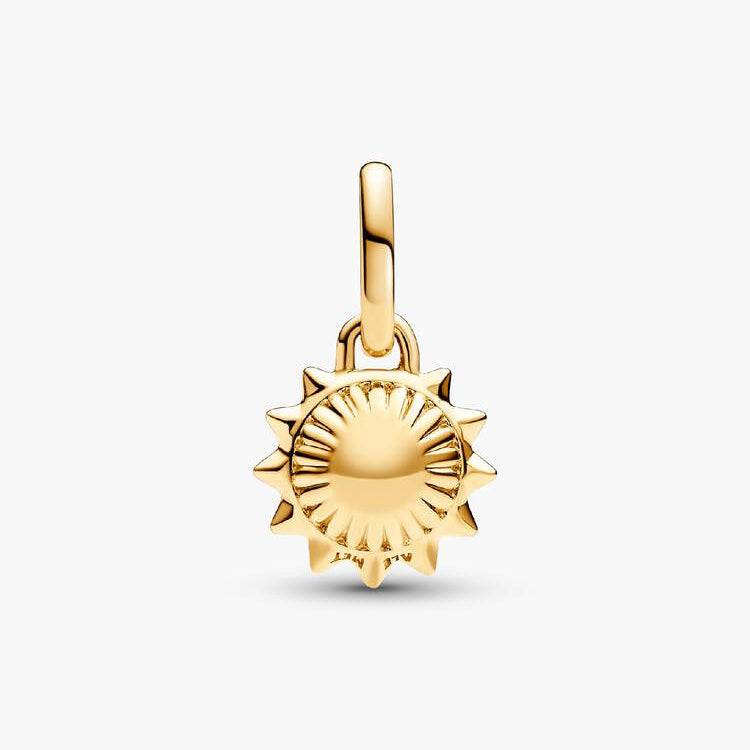 Pandora ME Treated Freshwater Cultured Pearl Sun Mini Dangle Charm