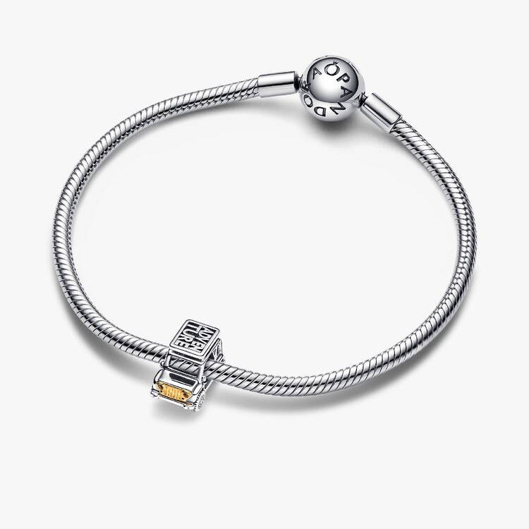 Two-tone Adventure Car Pandora Charm