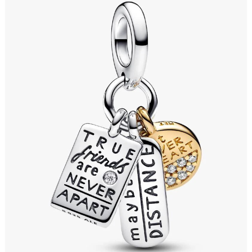 Pandora Friendship Triple Dangle Charm