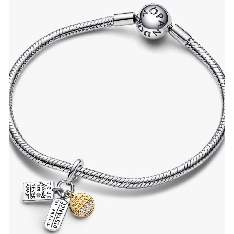 Pandora Friendship Triple Dangle Charm