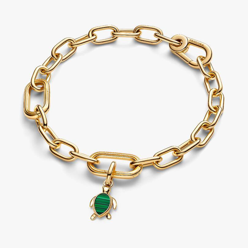 Green Turtle Mini Dangle Pandora Charm
