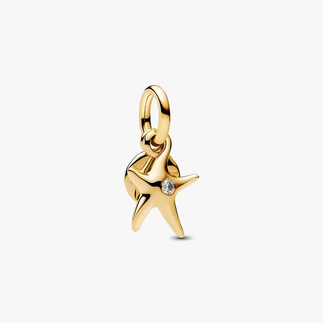 Starfish Double Dangle Charm