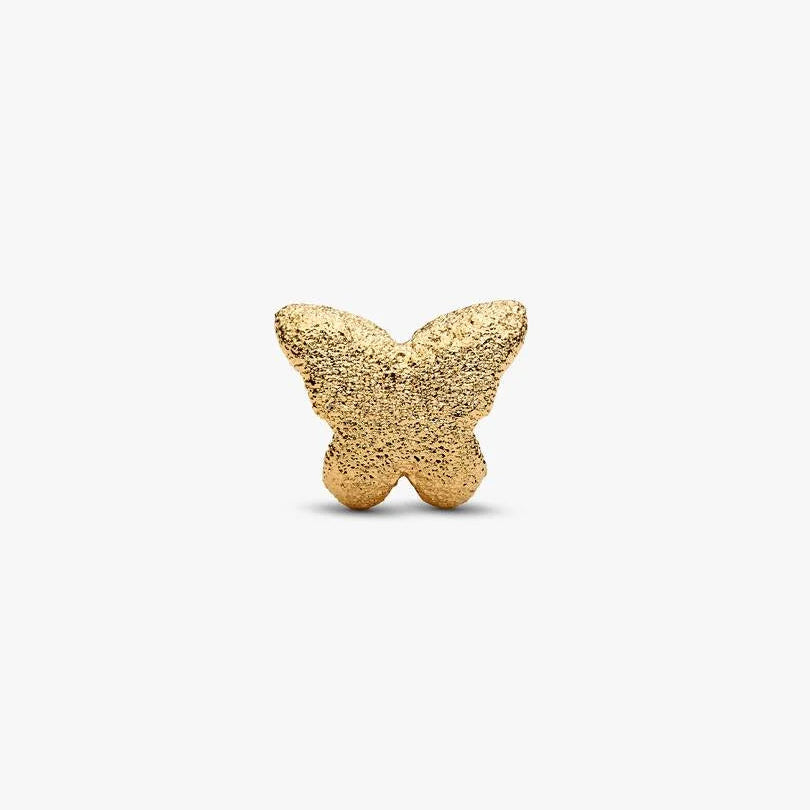 Textured Butterfly Mini Pandora Charm
