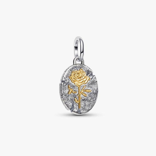Rose Medallion Pandora Charm