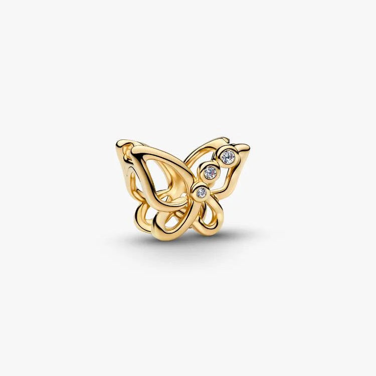 Butterfly Openwork Pandora Charm
