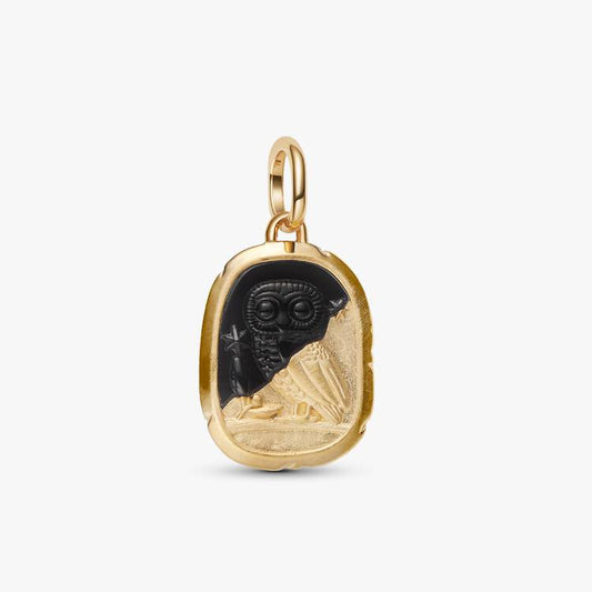 Owl Medallion Pandora Charm