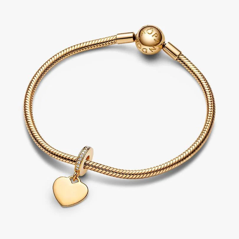 Pandora Engravable Heart Tag Dangle Charm