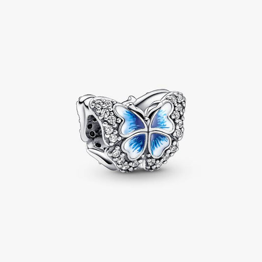 Blue Butterfly Sparkling Pandora Charm
