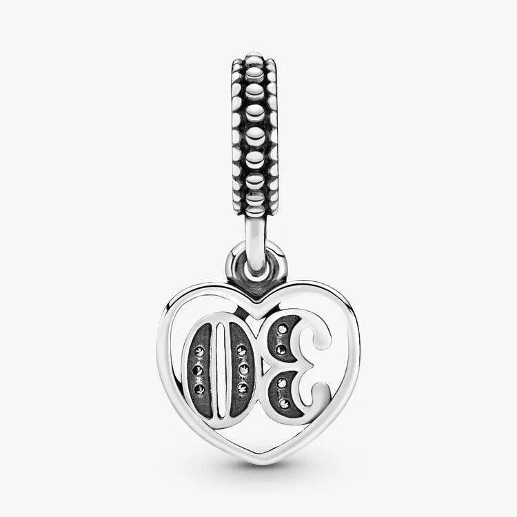 30th Celebration Dangle Pandora Charm