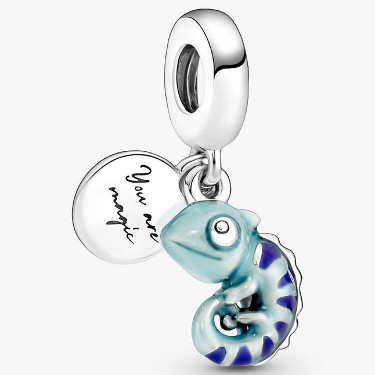 Colour-changing Chameleon Dangle Pandora Charm
