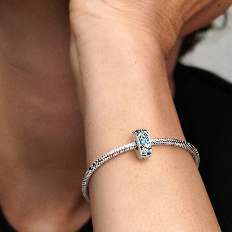 Tropical Starfish & Shell Clip Pandora Charm