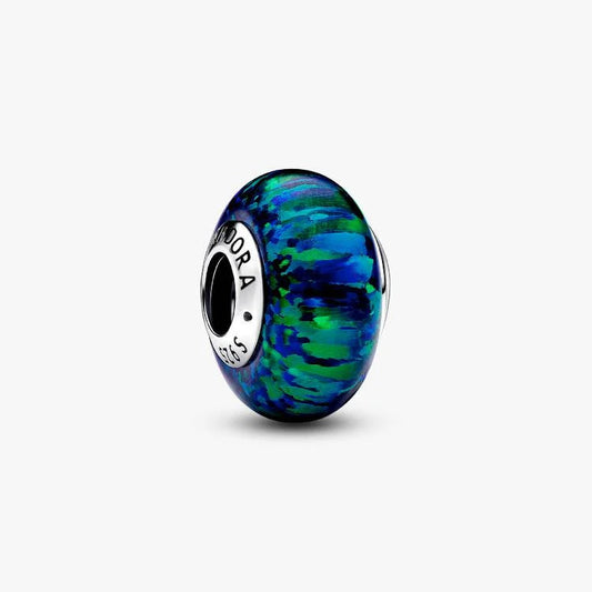 Opalescent Green Pandora Charm