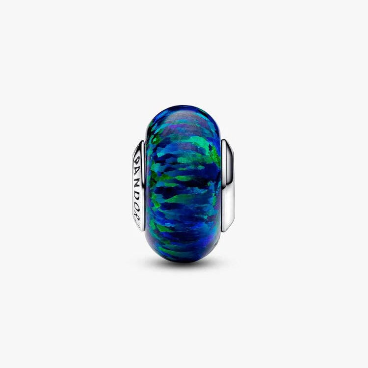 Opalescent Green Pandora Charm
