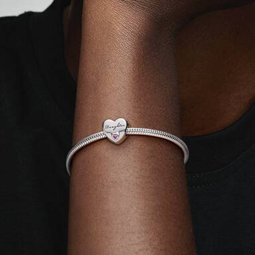 Daughter Heart Charm