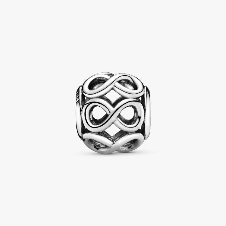 Openwork Infinity Pandora Charm