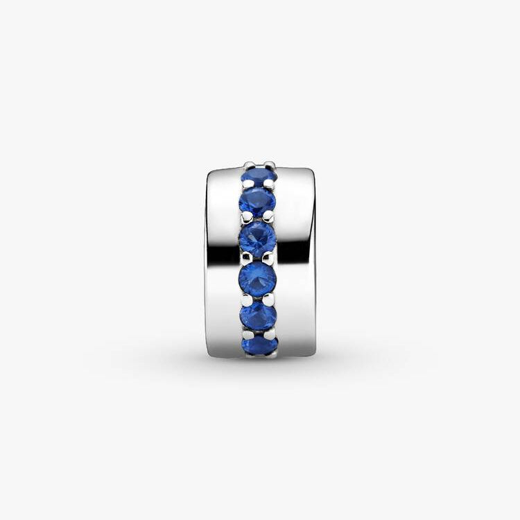 Blue Sparkle Clip Pandora Charm