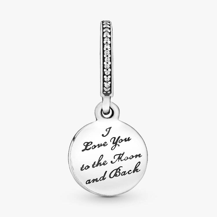 Moon & Blue Sky Dangle Pandora Charm